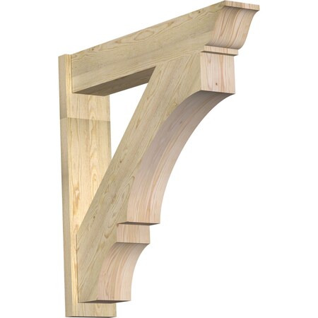 Ekena Millwork Balboa Traditional Rough Sawn Outlooker, Douglas Fir, 8"W x 40"D x 40"H OUT08X40X40BOA01RDF